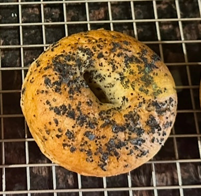 Gluten Free, Vegan Black Salt Bagel- Half Dozen