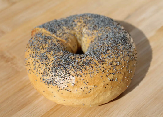 Gluten Free, Vegan Poppy Seed Bagel- Half Dozen