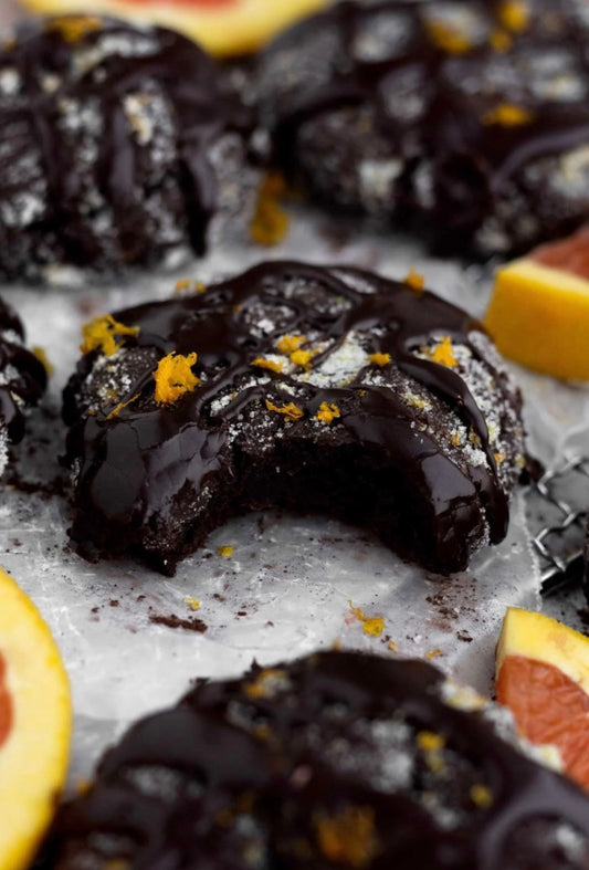 Gluten Free, Vegan Chocolate Orange Cookies-Half Dozen